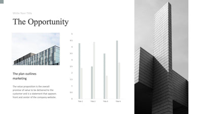 Customer Value Propositions-Slides Slides The Opportunity Opal Blue White Slide Template S04242301 powerpoint-template keynote-template google-slides-template infographic-template