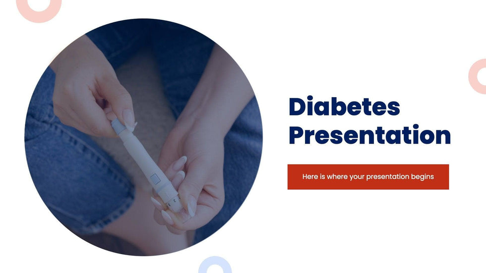 Health-Presentation-Template Slides Free Blue and Red Simple Diabetes PowerPoint Presentation Template powerpoint-template keynote-template google-slides-template infographic-template