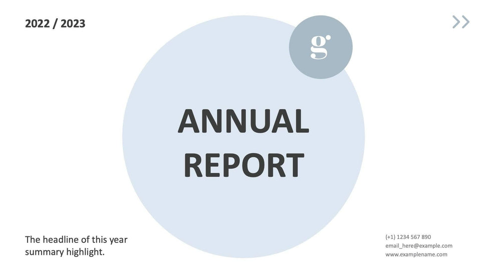 Annual-Report-Deck Slides Light Blue Clean and Professional Presentation Annual Report Template S12212201 powerpoint-template keynote-template google-slides-template infographic-template