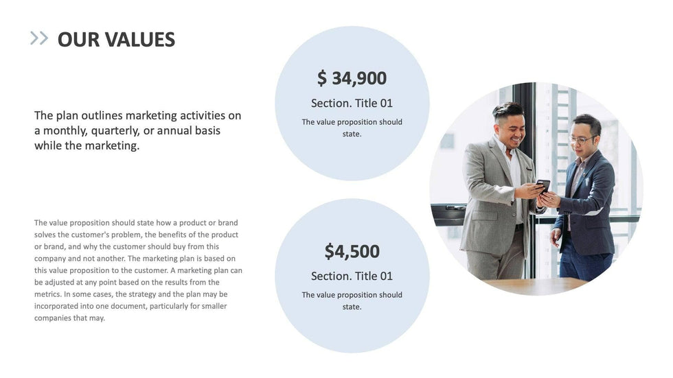 Annual-Report-Deck Slides Light Blue Clean and Professional Presentation Annual Report Template S12212201 powerpoint-template keynote-template google-slides-template infographic-template