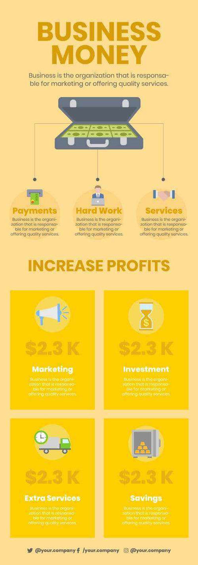 Business Infographics V13-Business-Powerpoint-Keynote-Google-Slides-Adobe-Illustrator-Infografolio