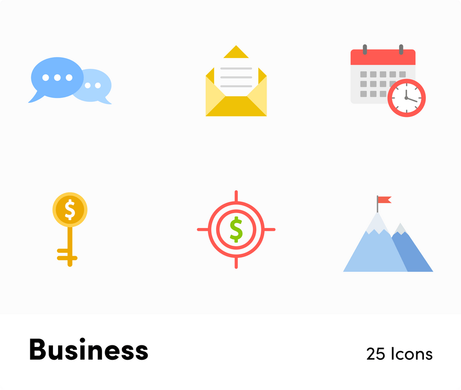 Business Flat Vector Icons S11262119-Icons-Business-Flat-Vector-Icons-Powerpoint-Keynote-Google-Slides-Adobe-Illustrator-Infografolio