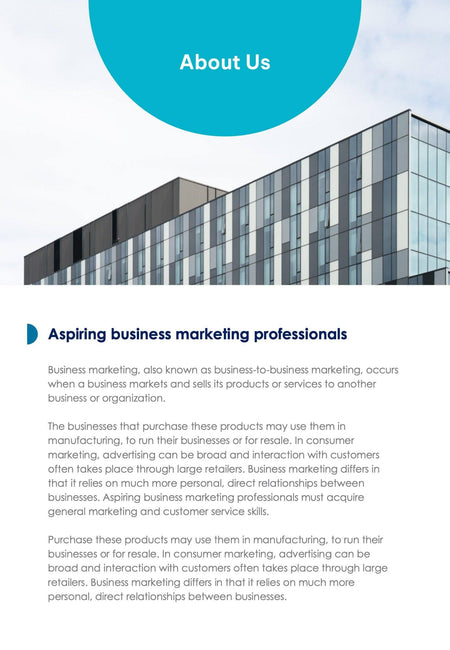 Business-Proposal-4-Pages-Infographics Infographics Cerulean Blue Business Proposal Template powerpoint-template keynote-template google-slides-template infographic-template