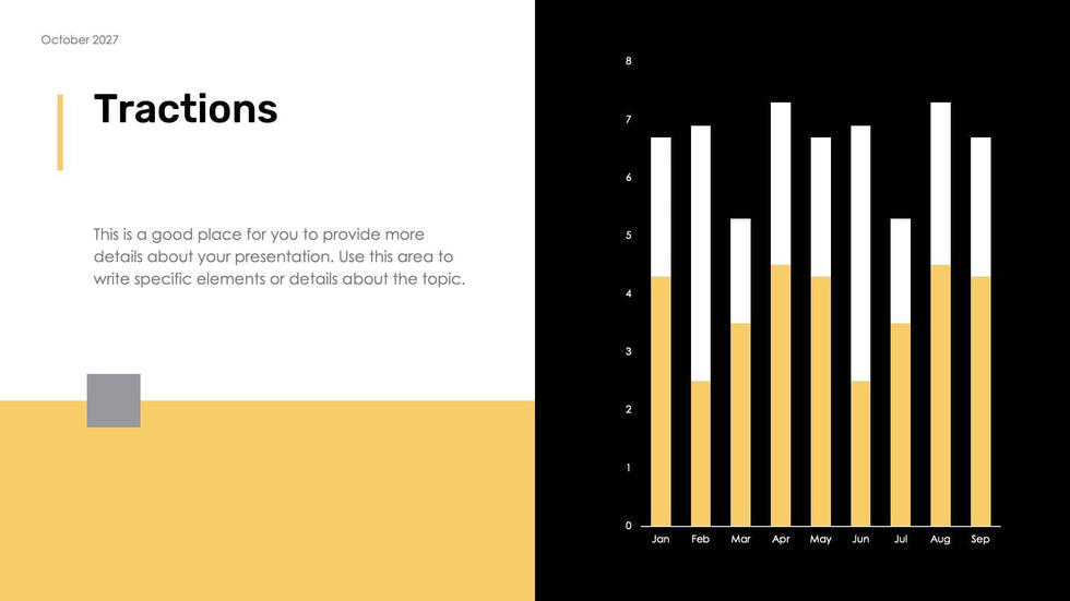 Business-Proposal-Deck Slides Black Medium Yellow Modern and Simple Presentation Business Proposal Template S10112201 powerpoint-template keynote-template google-slides-template infographic-template