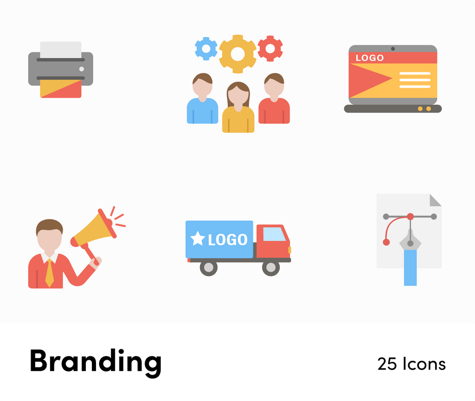 Furniture-Flat-Vector-Icons Icons Branding Flat Vector Icons S02142201 powerpoint-template keynote-template google-slides-template infographic-template
