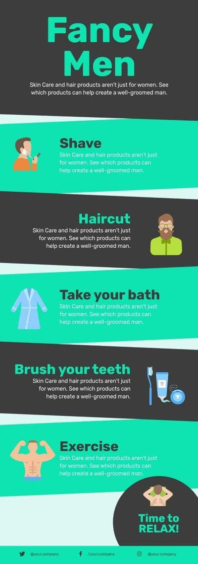 Men-Cares Infographics V9-Men-Care-Powerpoint-Keynote-Google-Slides-Adobe-Illustrator-Infografolio