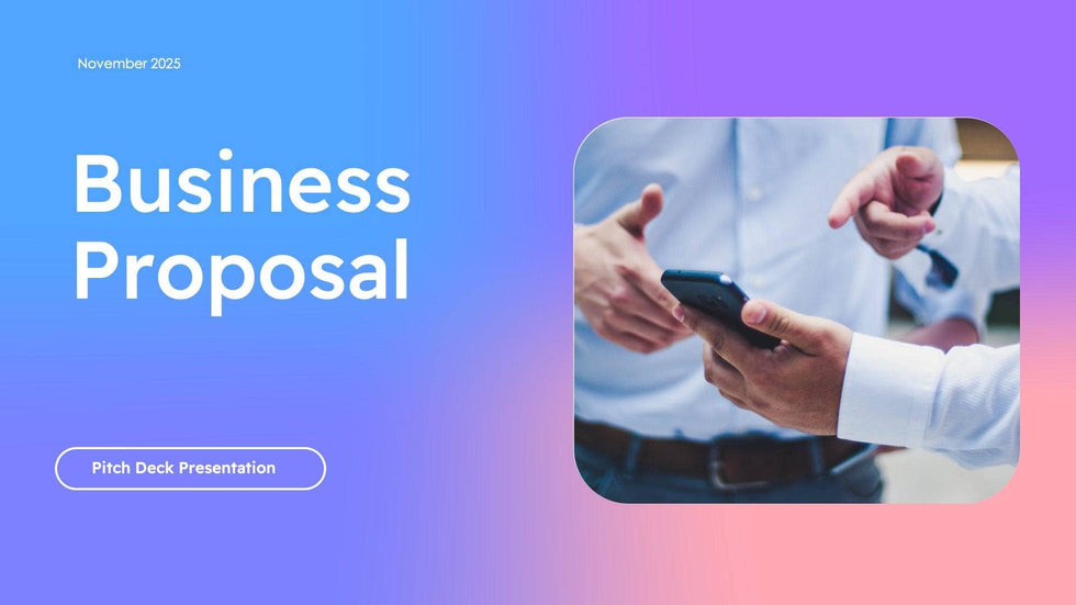 Pitch-Deck-Slides Slides Pink and Blue Gradient and Professional Presentation Business Proposal Template S10112201 powerpoint-template keynote-template google-slides-template infographic-template