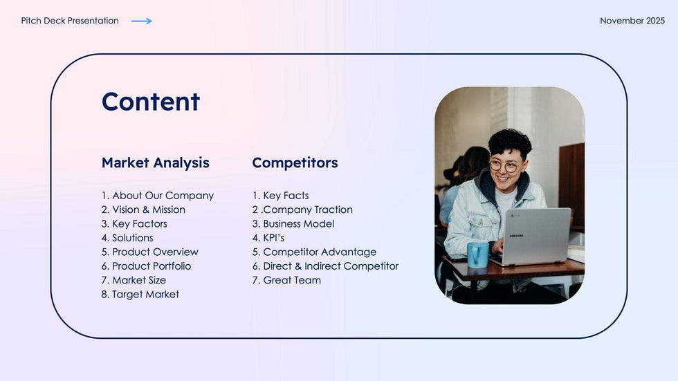 Pitch-Deck-Slides Slides Pink and Blue Gradient and Professional Presentation Business Proposal Template S10112201 powerpoint-template keynote-template google-slides-template infographic-template