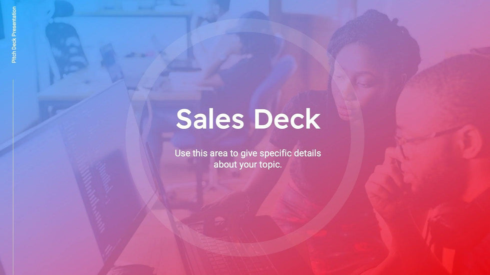 Pitch-Deck-Slides Slides Red and Blue Gradient and Professional Presentation Sales Deck Template S11012201 powerpoint-template keynote-template google-slides-template infographic-template