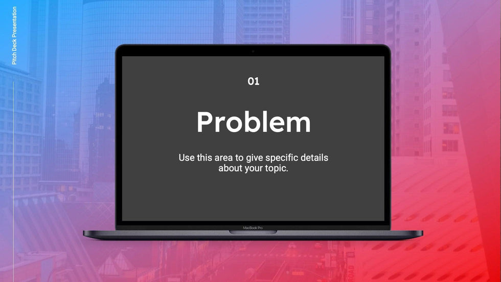Pitch-Deck-Slides Slides Red and Blue Gradient and Professional Presentation Sales Deck Template S11012201 powerpoint-template keynote-template google-slides-template infographic-template