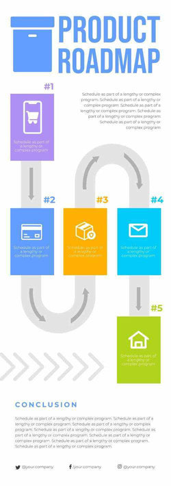 Roadmap Infographics V9-Roadmap-Powerpoint-Keynote-Google-Slides-Adobe-Illustrator-Infografolio
