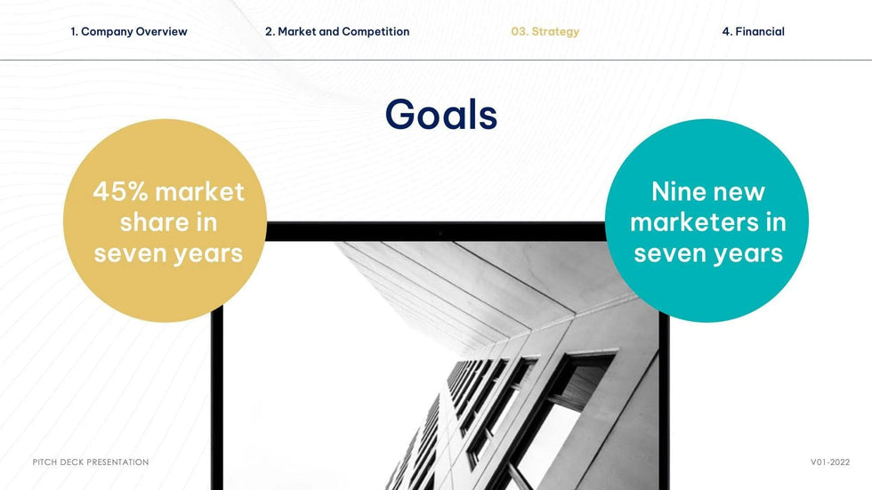 Strategic-Planning-Deck Slides Turquoise and Yellow Professional Presentation Strategic Planning Template S12132201 powerpoint-template keynote-template google-slides-template infographic-template