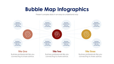Bubble Map Slide Infographic Template S02202401