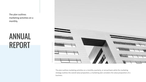 Annual-Report-Deck Slides Blue Light Black and White Minimal and Simple Presentation Annual Report Template S04212301 powerpoint-template keynote-template google-slides-template infographic-template