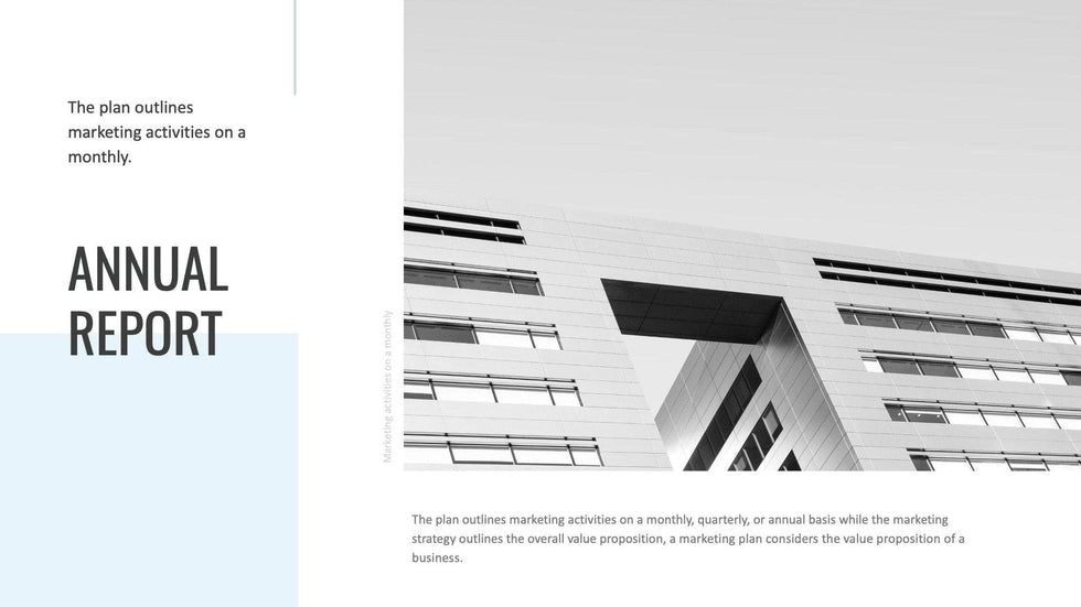Annual-Report-Deck Slides Blue Light Black and White Minimal and Simple Presentation Annual Report Template S04212301 powerpoint-template keynote-template google-slides-template infographic-template