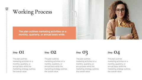 Annual-Report-Deck Slides Orange Brown Professional and Clean Presentation Annual Report Template S04302301 powerpoint-template keynote-template google-slides-template infographic-template