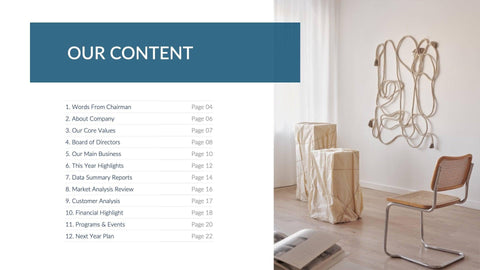 Annual-Report-Presentation-Template Slides Sapphire Pale Clean and Minimal Presentation Annual Report Template S06262301 powerpoint-template keynote-template google-slides-template infographic-template