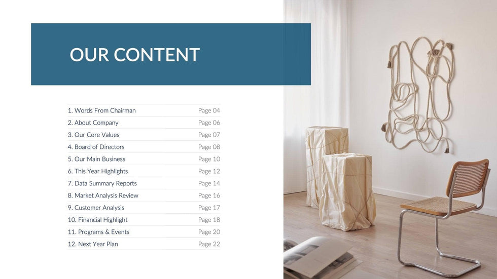 Annual-Report-Presentation-Template Slides Sapphire Pale Clean and Minimal Presentation Annual Report Template S06262301 powerpoint-template keynote-template google-slides-template infographic-template