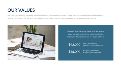 Annual-Report-Presentation-Template Slides Sapphire Pale Clean and Minimal Presentation Annual Report Template S06262301 powerpoint-template keynote-template google-slides-template infographic-template