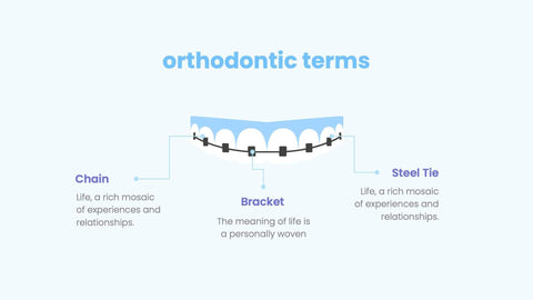 Health-Presentation-Template Slides Light Blue and Violet Simple Dental Presentation Template powerpoint-template keynote-template google-slides-template infographic-template