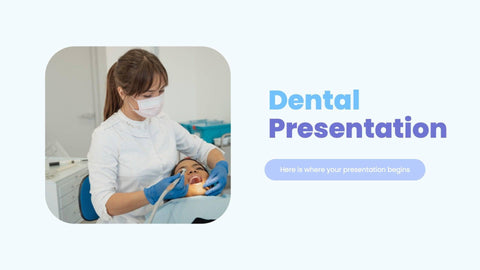 Health-Presentation-Template Slides Light Blue and Violet Simple Dental Presentation Template powerpoint-template keynote-template google-slides-template infographic-template