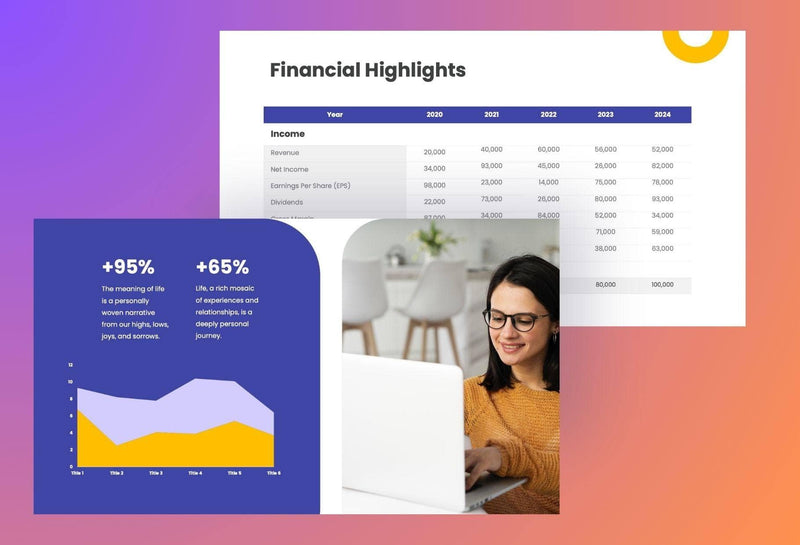 Health-Presentation-Template Slides Purple Yellow Professional Presentation Annual Report Template S07132301 powerpoint-template keynote-template google-slides-template infographic-template