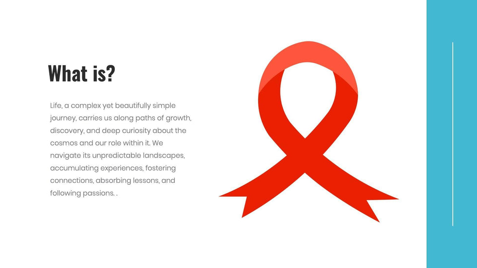 Medical-Presentation-Templates Slides Aquamarine and Red Simple HIV Care Presentation Template S07262301 powerpoint-template keynote-template google-slides-template infographic-template