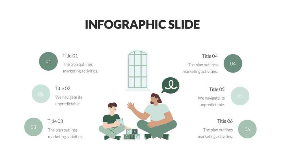 Medical-Presentation-Templates Slides Autism in Children Presentation Template S08172301 powerpoint-template keynote-template google-slides-template infographic-template