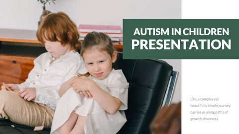 Medical-Presentation-Templates Slides Autism in Children Presentation Template S08172301 powerpoint-template keynote-template google-slides-template infographic-template