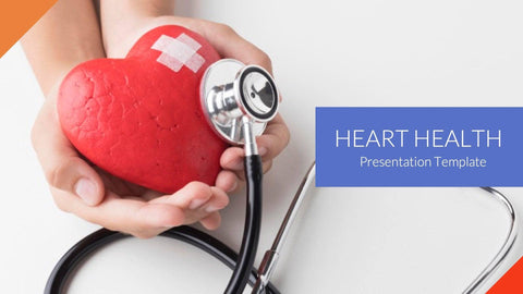 Medical-Presentation-Templates Slides Colorful Professional and Simple Heart Presentation Template S07242301 powerpoint-template keynote-template google-slides-template infographic-template