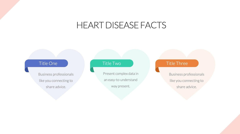 Medical-Presentation-Templates Slides Colorful Professional and Simple Heart Presentation Template S07242301 powerpoint-template keynote-template google-slides-template infographic-template