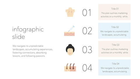 Medical-Presentation-Templates Slides Dermatology and Skin Care Presentation S08182301 powerpoint-template keynote-template google-slides-template infographic-template