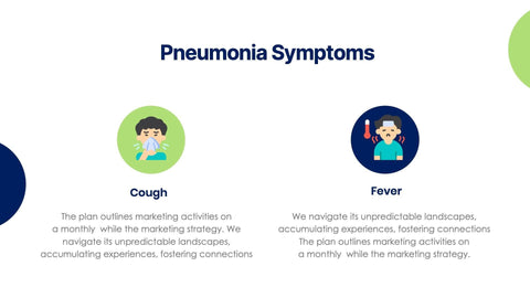 Medical-Presentation-Templates Slides Green and Blue Simple Pneumonia Presentation Template S07242301 powerpoint-template keynote-template google-slides-template infographic-template