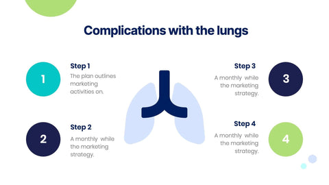 Medical-Presentation-Templates Slides Green and Blue Simple Pneumonia Presentation Template S07242301 powerpoint-template keynote-template google-slides-template infographic-template