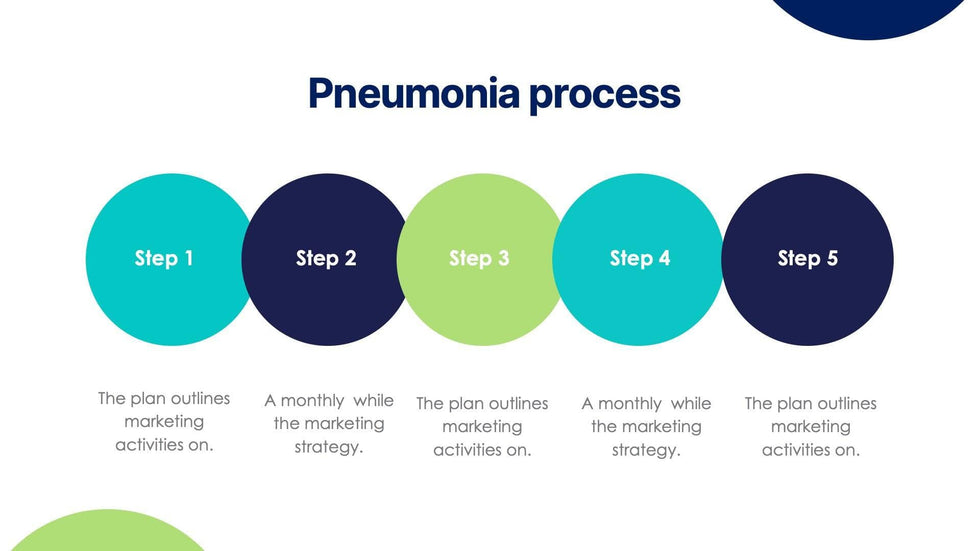 Medical-Presentation-Templates Slides Green and Blue Simple Pneumonia Presentation Template S07242301 powerpoint-template keynote-template google-slides-template infographic-template