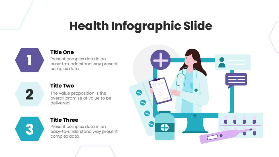 Medical-Presentation-Templates Slides Health Center Presentation Template S08012301 powerpoint-template keynote-template google-slides-template infographic-template