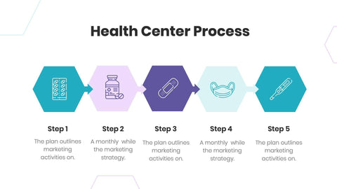 Medical-Presentation-Templates Slides Health Center Presentation Template S08012301 powerpoint-template keynote-template google-slides-template infographic-template