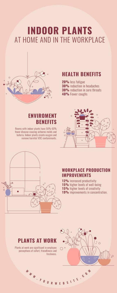 Self-Care-Infographics Infographics Indoor Plants at Home and in the Workplace Self Care Infographic Template powerpoint-template keynote-template google-slides-template infographic-template