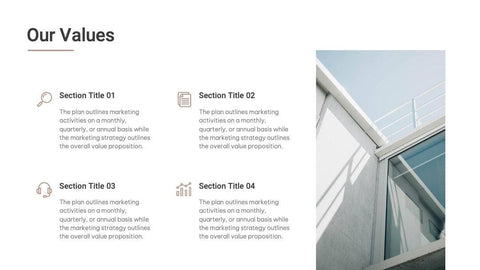 Annual-Report-Deck Slides Brown Mocha Simple and Professional Presentation Annual Report Template S04182301 powerpoint-template keynote-template google-slides-template infographic-template