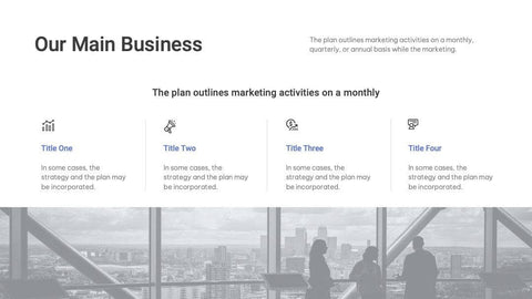 Annual-Report-Deck Slides Han Blue Gray Professional and Clean Presentation Annual Report Template S04182301 powerpoint-template keynote-template google-slides-template infographic-template