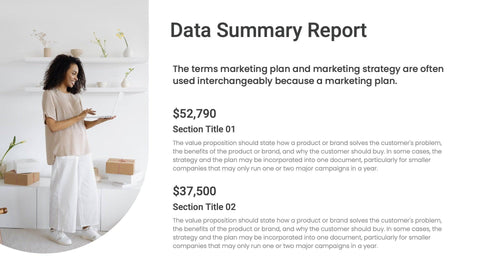 Annual-Report-Deck Slides Indigo White Minimal and Clean Presentation Annual Report Template S12092201 powerpoint-template keynote-template google-slides-template infographic-template