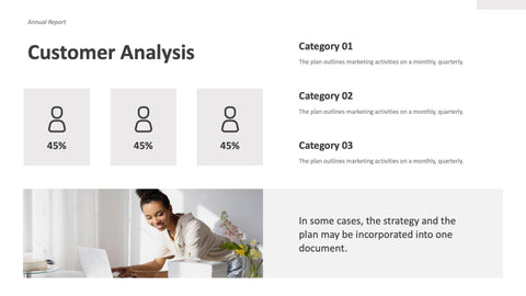Annual-Report-Deck Slides Minimalist Annual Report Presentation Template powerpoint-template keynote-template google-slides-template infographic-template