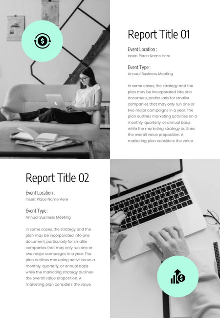 Annual-Report-Documents Documents Asda Green Minimalist Annual Report PowerPoint Template powerpoint-template keynote-template google-slides-template infographic-template