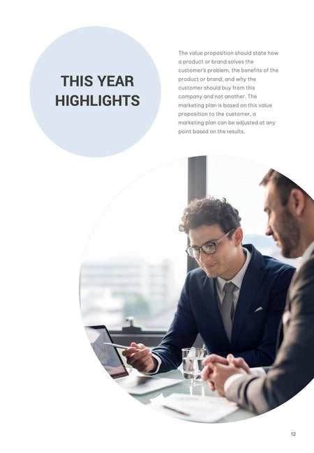 Annual-Report-Documents Documents Azureish White Minimalist Annual Report PowerPoint Template powerpoint-template keynote-template google-slides-template infographic-template