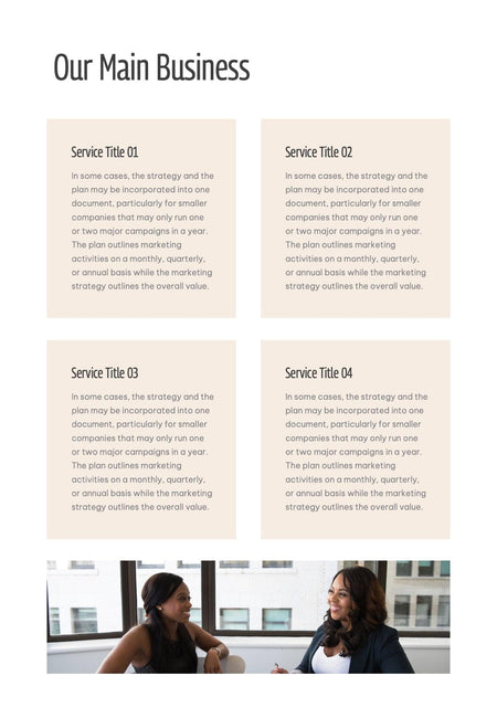 Annual-Report-Documents Documents Beige and Orange Minimalist Annual Report PowerPoint Template powerpoint-template keynote-template google-slides-template infographic-template