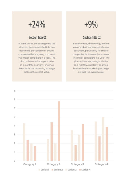 Annual-Report-Documents Documents Beige and Orange Minimalist Annual Report PowerPoint Template powerpoint-template keynote-template google-slides-template infographic-template