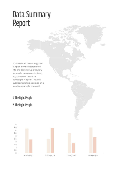 Annual-Report-Documents Documents Beige and Orange Minimalist Annual Report PowerPoint Template powerpoint-template keynote-template google-slides-template infographic-template