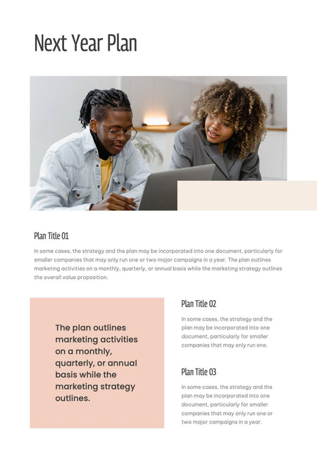 Annual-Report-Documents Documents Beige and Orange Minimalist Annual Report PowerPoint Template powerpoint-template keynote-template google-slides-template infographic-template