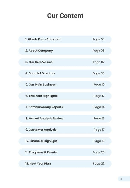 Annual-Report-Documents Documents Blue Light and Dark Gray Minimalist Annual Report PowerPoint Template powerpoint-template keynote-template google-slides-template infographic-template