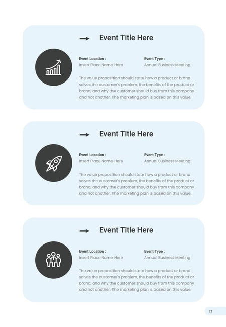 Annual-Report-Documents Documents Blue Light and Dark Gray Minimalist Annual Report PowerPoint Template powerpoint-template keynote-template google-slides-template infographic-template